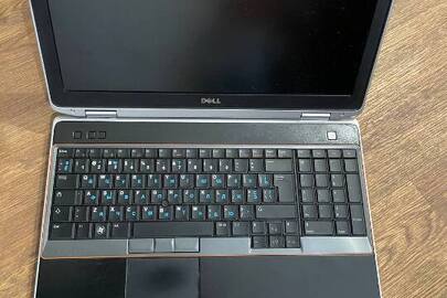 Конфісковане майно за рішенням суду: ноутбук марки DELL моделі 6520  із зарядним пристроєм, та дротовою мишою б/в
