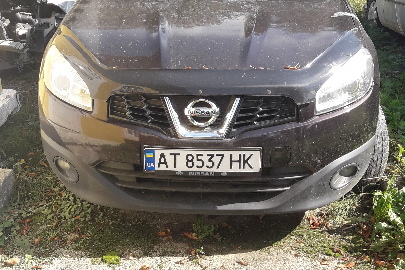 Автомобіль марки NISSAN QASHQAI, 2010 року випуску, державний номерний знак АТ8537НК, номер кузова SJNFCAJ10U2057876