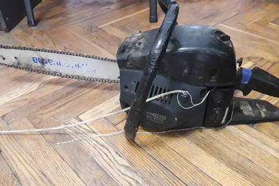 Конфісковане майно за рішенням суду - бензопила марки "ИЖ МАШ" БП-450Б "Professional" б/в