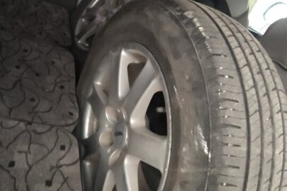 Комплект літньої гуми (4 шини на дисках Rial ) Nexen – Nfera RU5  б/в, 215/65 R 16 