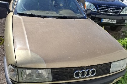Транспортний засіб марки AUDI, модель 80, 1986 року випуску, ідентифікаційний номер (VIN): WAUZZZ89ZHA305966, об’єм двигуна 1781 куб.см., бежевого кольору, державний реєстраційний номер АТ4906СА