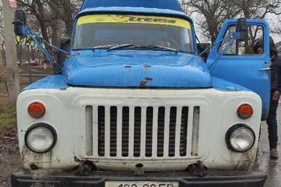Вантажний автомобіль: ГАЗ-САЗ 53; ДНЗ : 19900 ЕВ, синього кольору, 1988 р.в., VIN:ХТН531400J1213302 