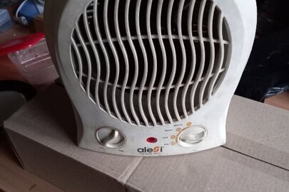 Тепловентилятор ALESI fan heater FH01, білого кольору, б/в, 1 од.