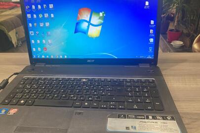 Конфіскація майна за рішенням суду: ноутбук марки "ACER 7740G", s/n LXPNX020209521A8952000 з зарядним пристроєм, стан (б/в)