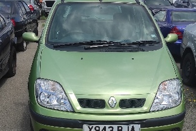 Легковий автомобіль Renault Megane Scenic Alize DCI, 2000 р.в., ДНЗ X943BJA, № кузова VF1JA050523591068