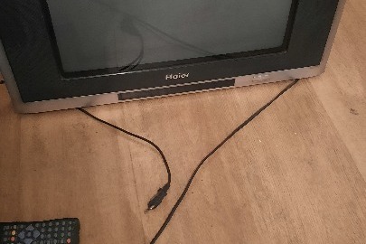 Телевізор марки "HAIER", модель 21F5D, чорного кольору, 1 шт, б/в