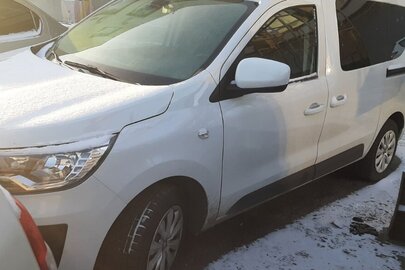 Автомобіль марки RENAULT, модель: EXPRESS, категорія: легковий, рік виробництва: 2022, VIN: VF1RJK00869883610, номер кузова: VF1RJK00869883610, номерний знак: AE0845TX, колір: білий