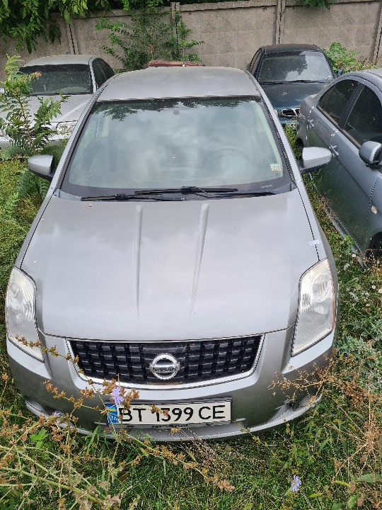 Транспортний засіб NISSAN SENTRA, 2007 року випуску, ДНЗ ВТ1399СЕ, номер кузову: 3N1AB61E78L608675