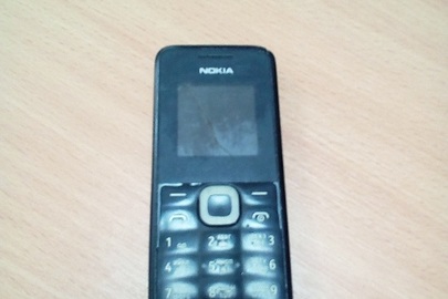 Мобільний телефон марки "NOKIA", модель 105, імеl: 352358/06/003633 , б/в