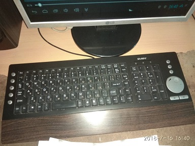 Клавіатура комп'ютерна SVEN у кількості 1 штука