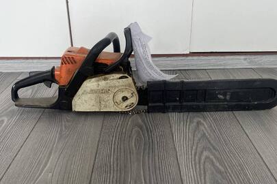 Конфісковане майно за рішенням суду: Бензопила марки "STIHL MS 180", б/в, 1 шт.