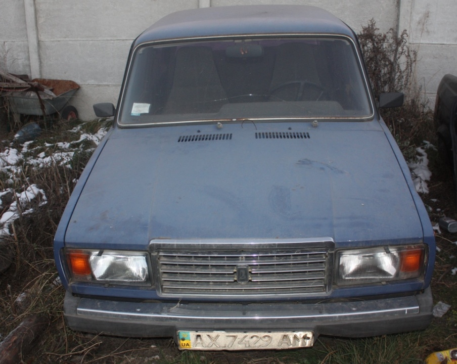 Автомобіль ВАЗ 2107, 2005 р.в., синього кольору, ДНЗ АХ7429АМ,  № кузову ХТА21070052239067