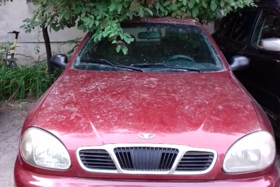 Колісний транспортний засіб марки Daewoo, модель: Lanos, 2003 р.в., д.н.з. АТ4362СЕ, номер кузова (VIN): SUPTF69YD3W157912, червоного кольору