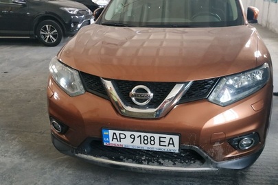 Легковий автомобіль NISSAN X-TRAIL, державний номер АР9188ЕА, 2016 року випуску, колір оранжевий, № шасі JN1TCAT32U0044447