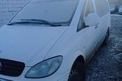 Вантажний фургон марки MERCEDES-BENZ, модель VITO 111CDI, реєстраційний номер АР0007ВС, колір білий, рік виробництва: 2007, номер шасі (кузов)  WDF63960513299598
