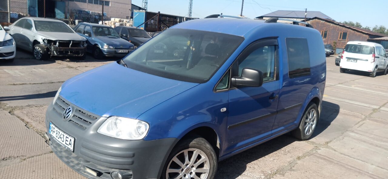 Вантажний автомобіль  VOLKSWAGEN  CADDY , 2005 р.в., синього кольору, ДНЗ АР8343ЕА , VIN : WV1ZZZ2KZ5X082720