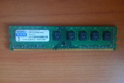 Оперативна пам’ять GOOD RAM DDR3 4Gb – 10300DIMM, б/в