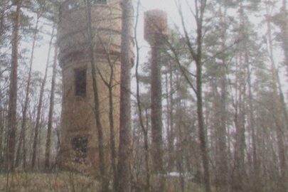 Водонапірна металева башня об'ємом 10 м.куб., висотою 10 м