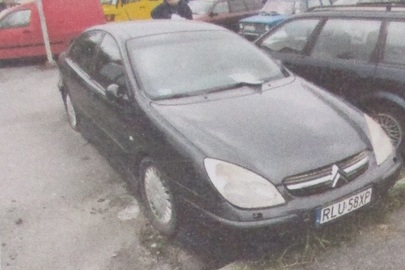 Транспортний засіб марки Citroen C5, 2002 року випуску, реєстраційний номер RLU58XP, № куз. VF7DCXFXC76227541, чорного кольору, об'єм двигуна - 2946 см. куб., газ/бензин