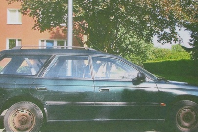 Транспортний засіб марки Subaru Legacy, 1997 року випуску, зеленого кольору, №куз. JF1BGCLE5VG069257, об'єм двигуна - 2457см. куб., бензин
