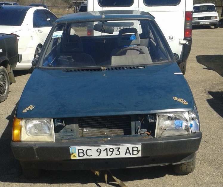 Транспортний засіб марки ЗАЗ 110217, 2004 року випуску, ДНЗ: ВС9193АВ, № куз. Y6D11021740403207, зеленого кольору, об'єм двигуна - 1197 см. куб., бензин