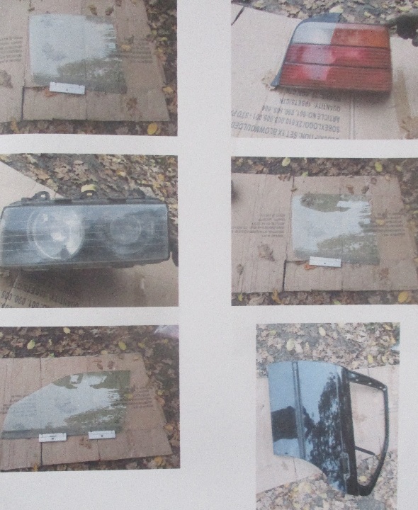 Придатні для експлуатації вузли та агрегати, а також непридатні неметалеві комплектуючі та металобрухт заг. вагою 450 кг, отримані після розукомплектування транспортного засобу марки BMW 316, р.н. KSUA695, 1996 року випуску