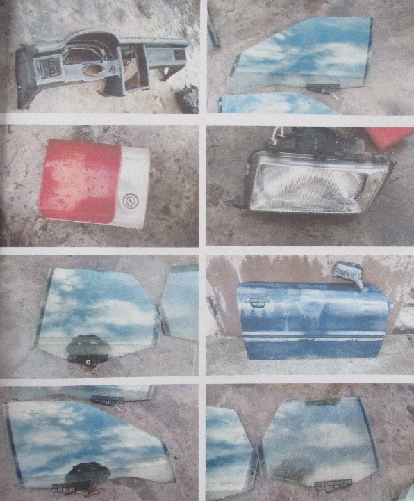 Придатні для експлуатації вузли та агрегати, а також непридатні неметалеві комплектуючі та металобрухт заг. вагою 530 кг, отримані після розукомплектування транспортного засобу марки AUDI 80, 1991 року випуску, р.н. OSLMH373