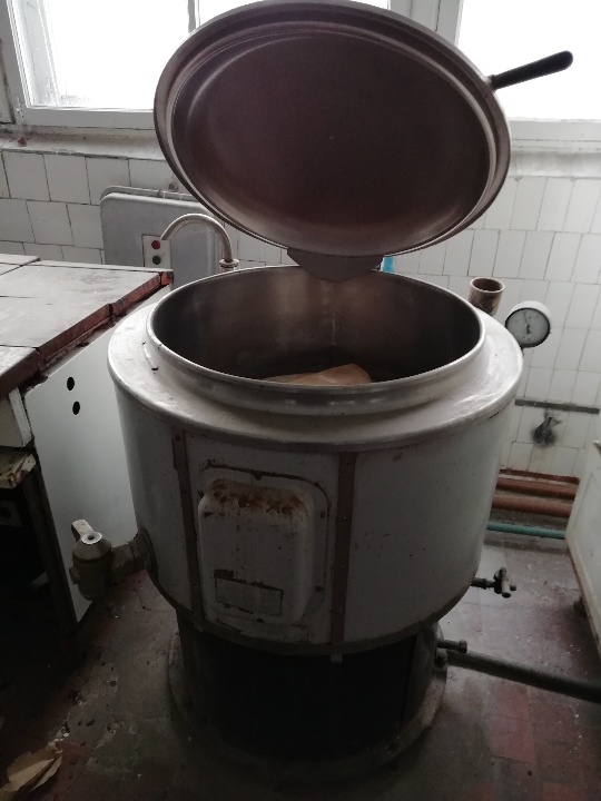 Котел харчоварильний КПЕ-100-1, 1987 року виауску, заводський №205, інв. №458405, б/в