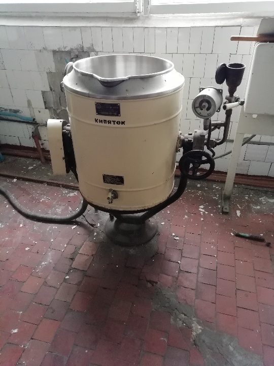 Котел харчоварильний електричний КПЕ-60-1, 1992 року випуску, заводський №12765, інв. №458355, б/в