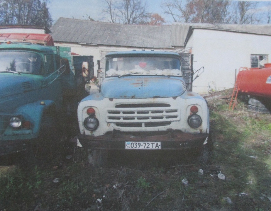 Транспортний засіб марки ЗИЛ 431610, 1989 року випуску, ДНЗ: 03972ТА, № куз.XTZ431610K2884612, синього кольору, об'єм двигуна - 5996 см. куб., бензин