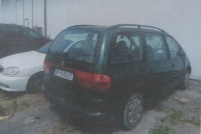 Транспортний засіб марки SEAT ALHAMBRA, 1998 року випуску, реєстраційний номер RP84065, № куз. VSSZZZ7MZXV503196, зеленого кольору, об'єм двигуна - 1896 см. куб., дизель