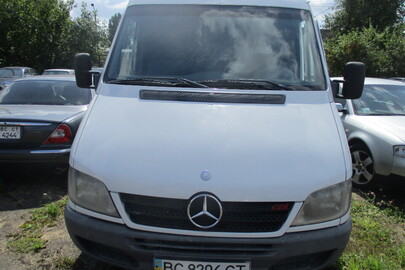 Транспортний засіб марки Mercedes-Benz sprinter, фургон малотонажний-В, 2006 року випуску, ДНЗ: ВС9206СТ, № куз. WDB9036631R920894, білого кольору,  об'єм двигуна - 2148 см. куб., дизель