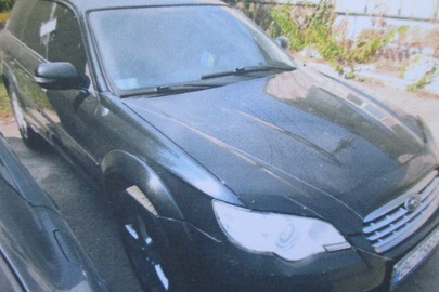 Транспортний засіб марки Subaru Outback, 2007 року випуску, ДНЗ: ВС7583ЕТ, № куз.JF1BP9LLA7G084244, чорного кольору, об'єм двигуна - 2457 см. куб., бензин