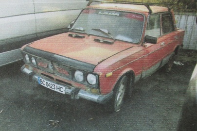 Транспортний засіб марки ВАЗ 21063, 1981 року випуску, ДНЗ: ВС0423НС № куз. ХТА210630С0721054, червоного кольору, об'єм двигуна - 1285 см. куб., бензин