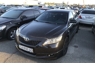 Автомобіль TOYOTA CAMRY, 2007 р.в., номер шасі (кузова, рами) 6T1BE42K28X489455, ДНЗ: СА8765АО, чорного кольору