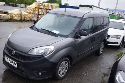 Легковий автомобіль марки FIAT, модель: NUOVO DOBLO, колір: СІРИЙ, рік виробництва: 2016, Номер кузова: ZFA26300006C28775, днз СА2898ВК
