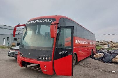 Колісний транспортний засіб: автобус SCANIA, модель: K124 EB4, реєстраційний номер СЕ6872СМ, VIN/номер шасі (кузова, рами): YS4K4X20001841059, колір: ЧЕРВОНИЙ