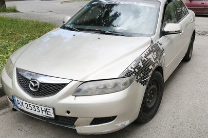 Легковий автомобіль MAZDA, модель 6, р.в. 2004, ДНЗ АХ2533НЕ, Номер кузова: JMZGG12F551266758