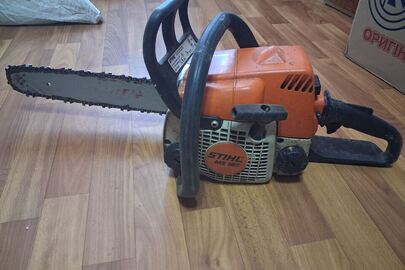 Конфісковане майно за рішенням суду: Бензопила марки "Stihl" модель MS180/С серійний номер 11309673300D (б/в)