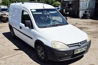 Автомобіль марки OPEL модель COMBO, реєстраційний номер ВК4347АК, VIN W0L0SBF25X3016450, колір білий, рік випуску 1999