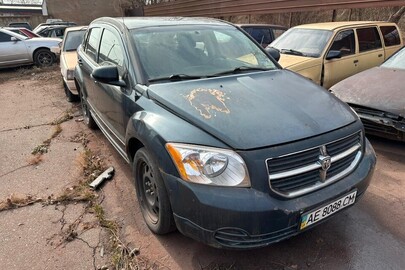 Автомобіль марки DODGE, модель CALIBER SXT, 2007 року випуску, колір: сірий, номерний знак AE8088CM, VIN-1B3HB48B37D542191