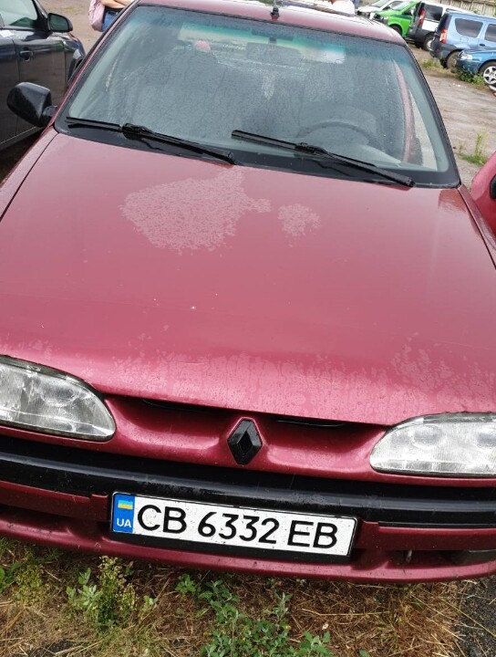 Транспортний засіб марки RENAULT 19, червоного кольору, ДНЗ СВ6332ЕВ, 1992 р.в., VIN-код VF1В5380509769156