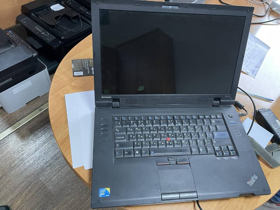 Ноутбук, Lenovo SL510 Type 2847 RD7 Core2Duo T6670 3GB, б/в у кількості 1 шт.