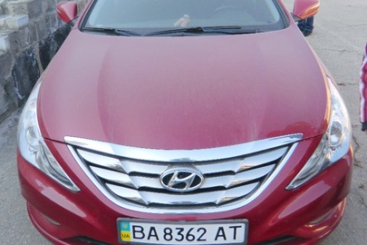 Автомобіль Hyundai Sonata, 2011 року випуску, реєстраційний номер ВА 8362 АТ, номер кузову (VIN) KMHEC41BBBA278076