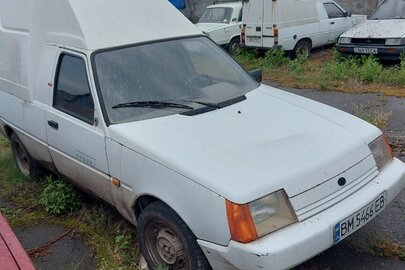 Колісний транспортний засіб ЗАЗ 110558, (вантажний фургон-В), 2010 року випуску, реєстраційний номер ВМ5466ЕВ, колір білий, кузов № Y6D110558В0050762