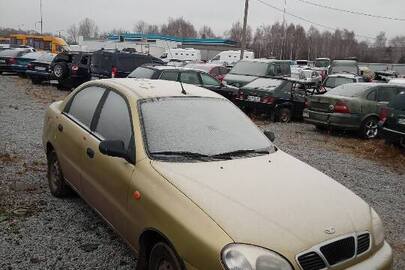 Колісний транспортний засіб ЗАЗ-DAEWOO LANOS, (легковий седан-В), 2007 року випуску, реєстраційний номер ВМ8540АН, колір жовтий, кузов № Y6DTF699P7W378592