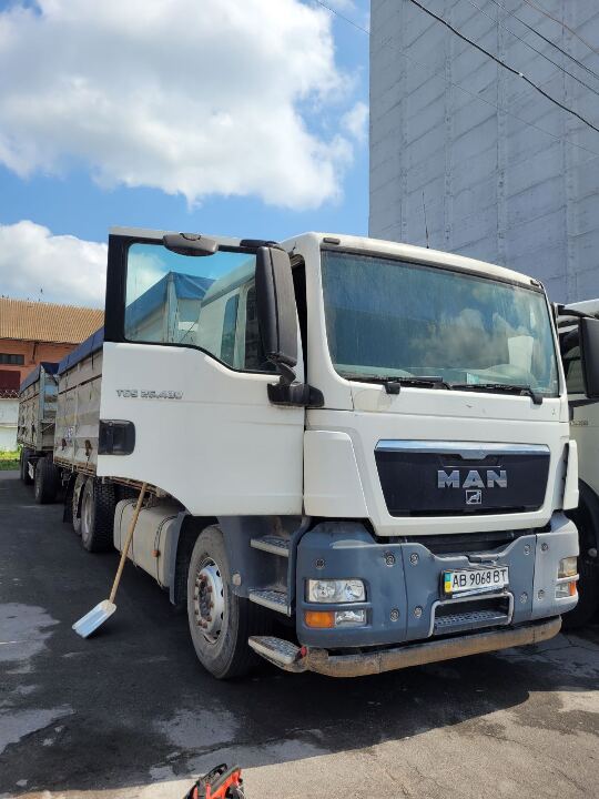 Автомобіль вантажний MAN TGS 26.430, 2012 року випуску, білого кольору, № кузова – WMA18WZZ1DW179415, ДНЗ АВ9068ВТ