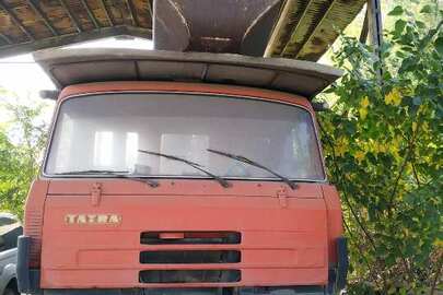 Вантажний екскаватор TATRA, модель 815, червоного кольору, 1990 р.в., ДНЗ АР1838АН, VIN:ТNU85P176LK095793