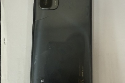 Конфісковане майно за вироком суду: Мобільний телефон марки «Redmi »  темно-сірого кольору , б/в