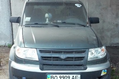 Транспортний засіб-легковий автомобіль УАЗ 3163 010, реєстраційний номер ВО9909АЕ, 2006 року випуску, сірого кольору 